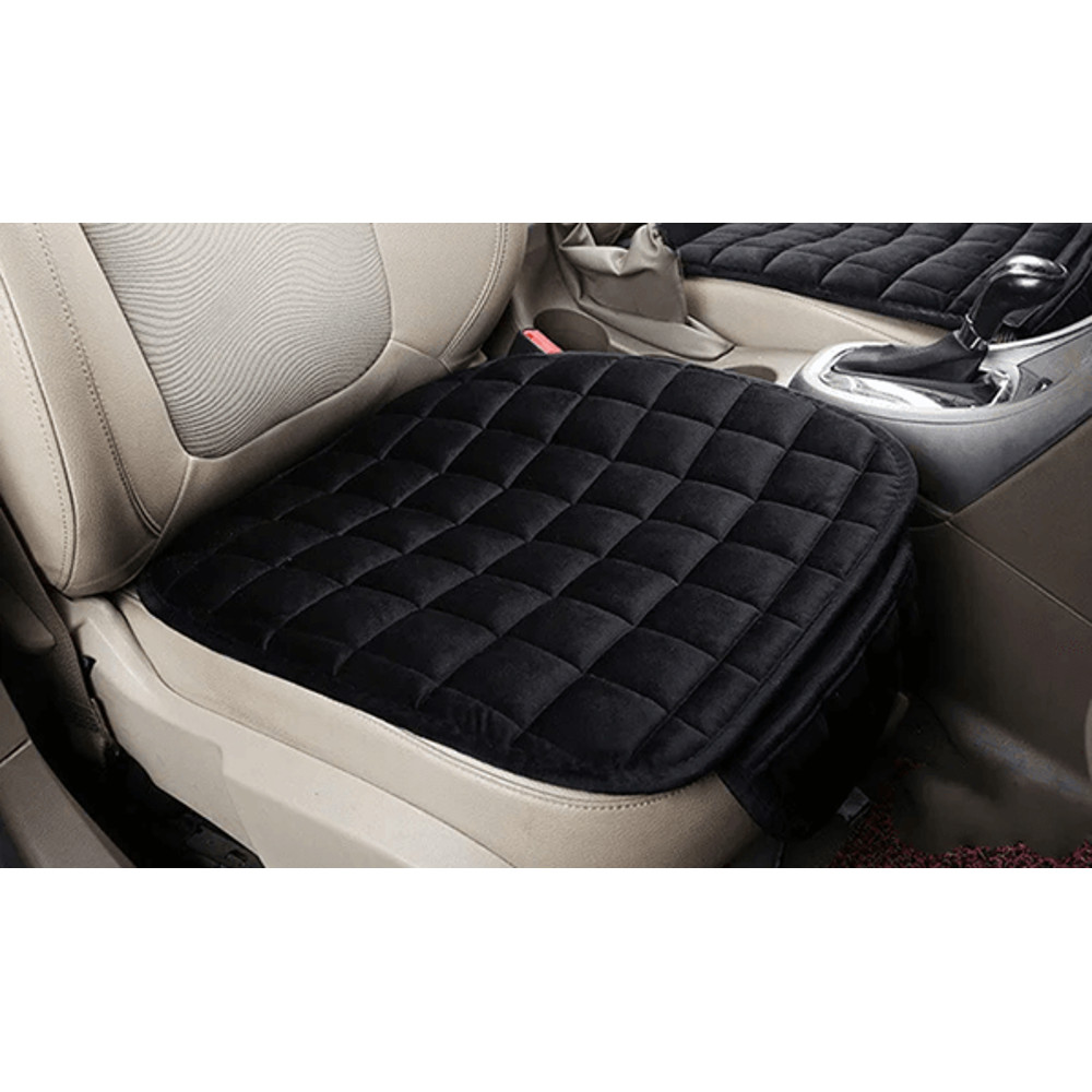 Universal Winter Warm Car Seat Cover Cushion AntiSlip Breathable And Cozy 4