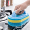 Durable Household Cleaning Brush With Handle MultiSurface Scrubber For Kitchen And Bathroom 3