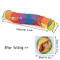 Foldable Cat Tunnel Toy Breathable Indoor Play Tunnel For Cats And Kittens 2