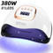 HighPower LED Nail Dryer With Auto Sensor And Timer FastDrying Professional Nail Lamp 0