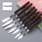 Stainless Steel Artist Palette Knife Set 1357Piece Flexible Spatulas For Oil Acrylic And Cake Deco 6