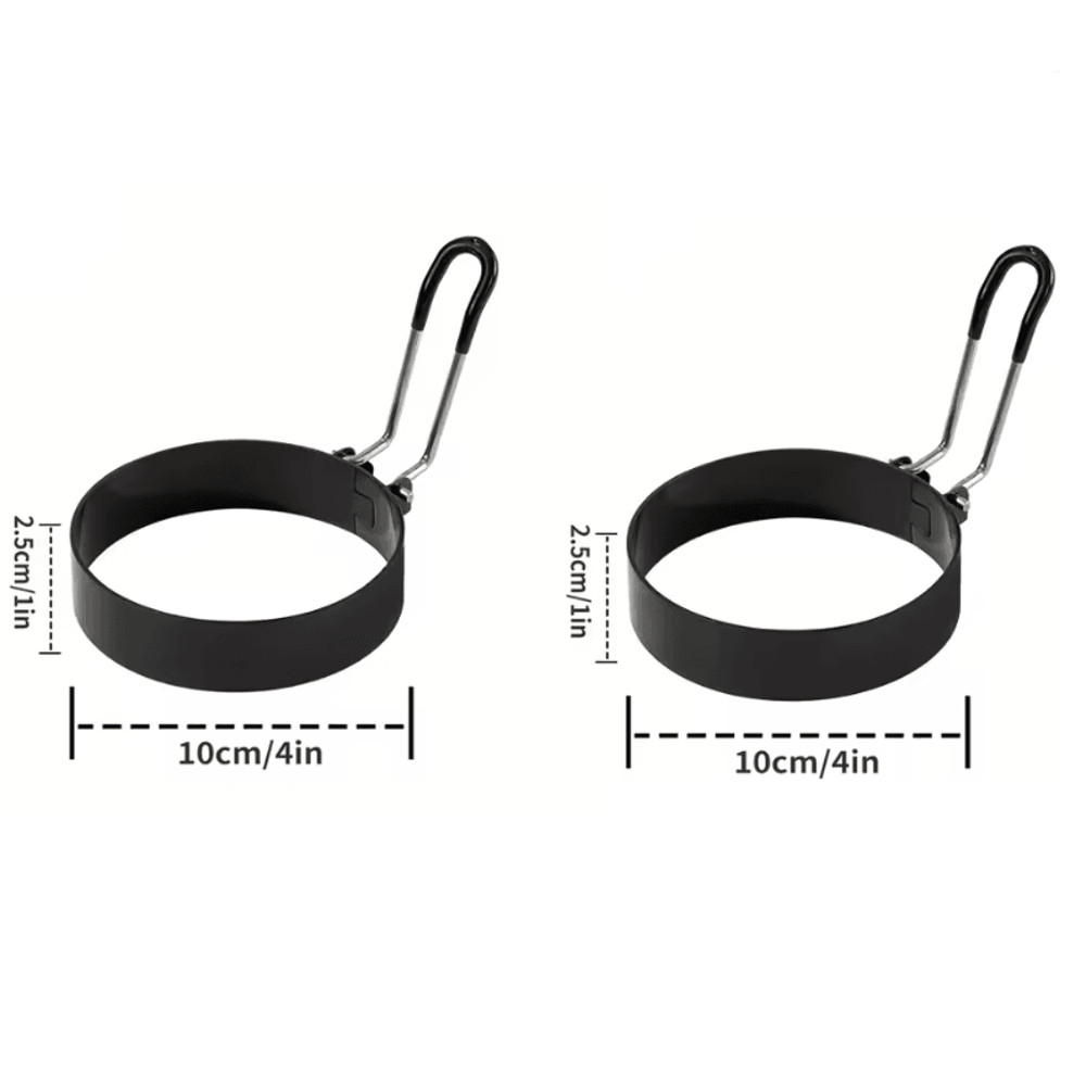 Stainless Steel Nonstick Egg Rings Perfect Round Eggs Every Time 5