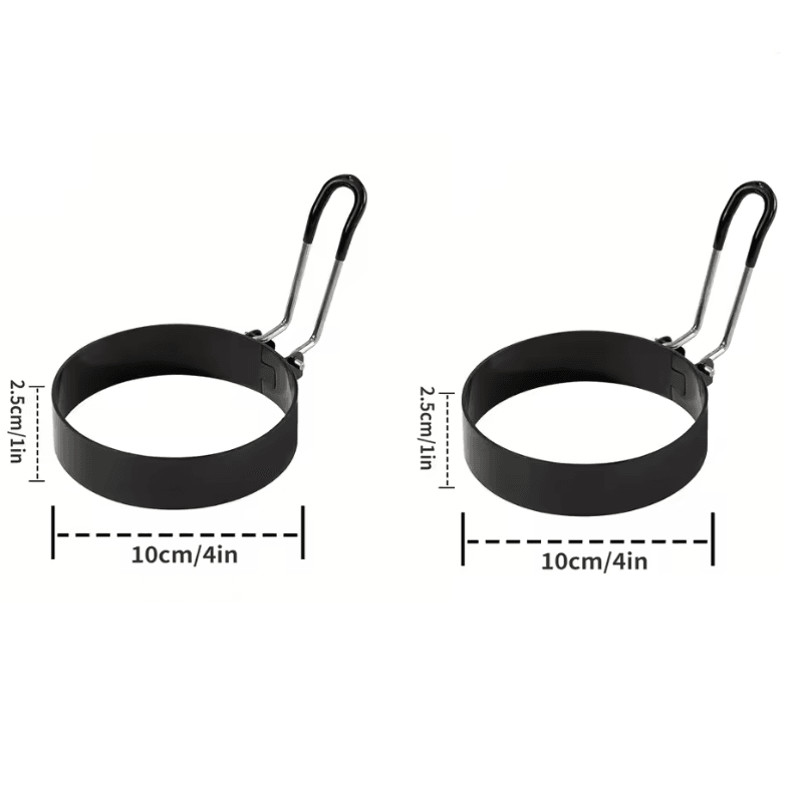 Stainless Steel Nonstick Egg Rings Perfect Round Eggs Every Time 5