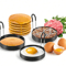 Stainless Steel Nonstick Egg Rings Perfect Round Eggs Every Time 0