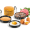 Stainless Steel Nonstick Egg Rings Perfect Round Eggs Every Time 0
