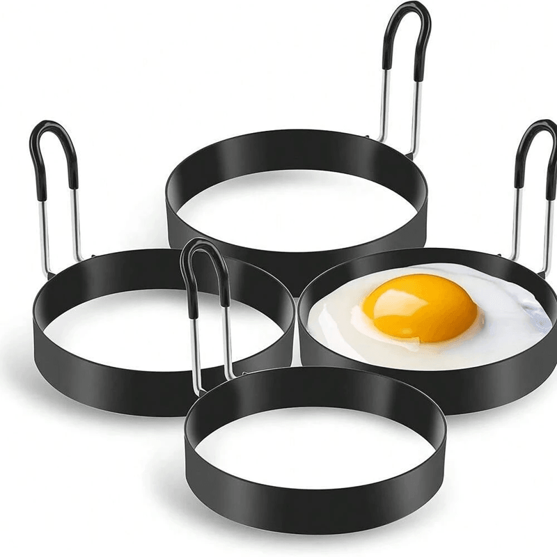 Stainless Steel Nonstick Egg Rings Perfect Round Eggs Every Time 3