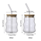 530ml HeatResistant Glass Tumbler With Stripe Design 4