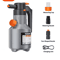 2L Electric Foam Sprayer For Car Wash With Motorized Snow Foam Cannon Function 1