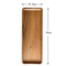 Japanese Style Wooden Food Tray For Snacks Dessert Tea Or Bread 4