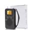 Portable AM FM Radio With LCD Alarm Clock And Earphone Jack 4