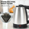 2L Stainless Steel Electric Kettle For Tea Coffee And Hot Water Boiling 1