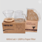 600ml Pour Over Coffee Maker Set Glass Carafe And Reusable Filter For Home And Office Brewing 8