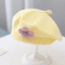 Knitted Baby Beret Hat With Flower Accent Warm Toddler Girl Winter Beanie Cap 3