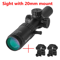 15X24 Compact Tactical Rifle Scope Red And Green Illuminated Reticle For Hunting And AR Platforms 5
