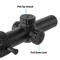 15X24 Compact Tactical Rifle Scope Red And Green Illuminated Reticle For Hunting And AR Platforms 2