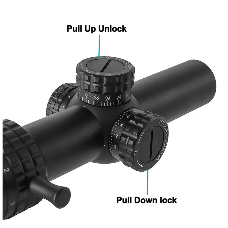 15X24 Compact Tactical Rifle Scope  Red And Green Illuminated Reticle For Hunting And AR Platforms 2