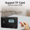 RETEKESS V115 Portable Radio With FM AM SW Bands Rechargeable USB MP3 Recorder And Speaker For Hom 4