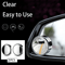 2pcs Adjustable Blind Spot Mirrors 360 WideAngle Convex Rearview Safety Mirrors For Cars 1