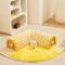 Convertible Cat Tunnel Bed And Dog House Mat For Small Pets 5