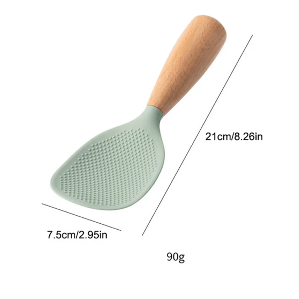 High Heat Resistant Silicone Cooking Spoon For Non Stick Cookware 7