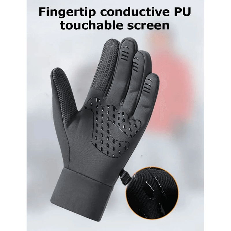 Waterproof Thermal Winter Gloves For Running Cycling And Outdoor Work 3