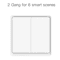 MOES Tuya ZigBee Scene Switch Controller With 4 Gang Wireless Smart Button For Home Automation 9