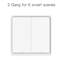 MOES Tuya ZigBee Scene Switch Controller With 4 Gang Wireless Smart Button For Home Automation 9
