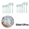 6 Piece Silicone Spatula Set Heat Resistant Non Stick Utensils For Cooking And Baking 10
