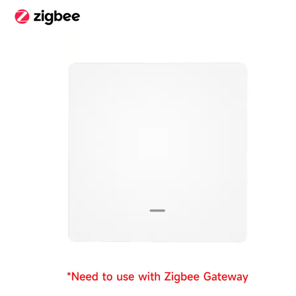 Tuya Zigbee Smart Scene Switch Wireless Battery Powered Wall Button For Home Automation 5