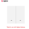 Tuya Zigbee Smart Scene Switch Wireless Battery Powered Wall Button For Home Automation 6
