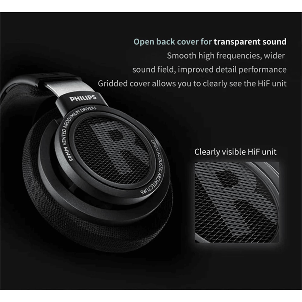 Philips SHP9500 HiFi Wired Stereo Headphones For Gaming And Music 3