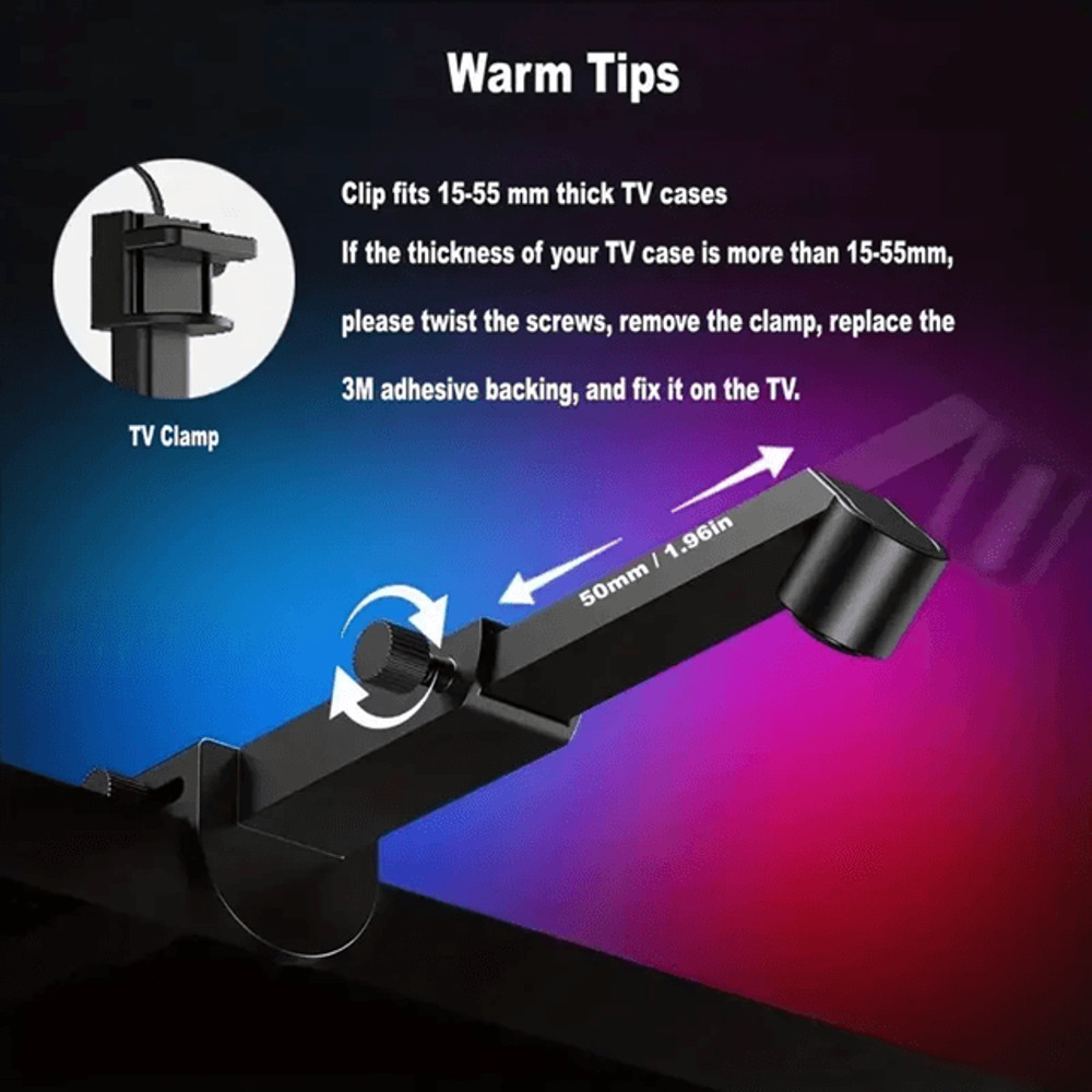 RGBIC LED Strip Light With App Control And Music Sync For TV And Gaming Setup 1