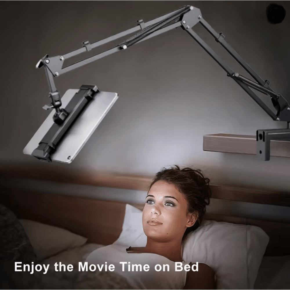 Adjustable Long Arm Tablet Stand For Bed And Desk With 360 Rotation For IPad And Android 2