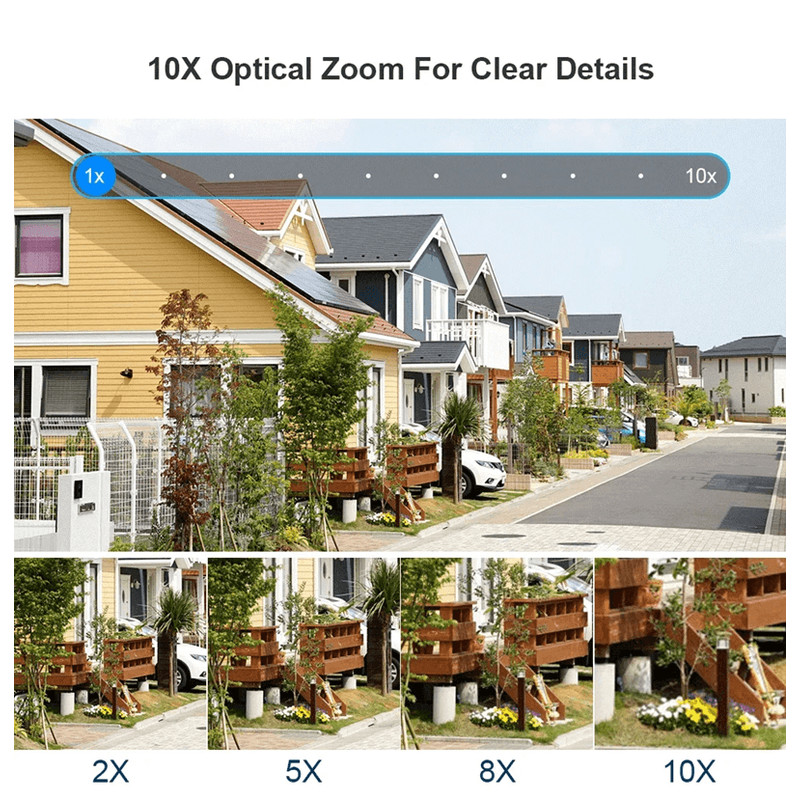 LS VISION 20MP 4Lens Outdoor WiFi PTZ Security Camera With 10X Zoom Smart AutoTracking 2