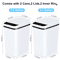 Touchless Slim Sensor Trash Can Set For Bathroom Bedroom Or Office 3