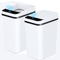 Touchless Slim Sensor Trash Can Set For Bathroom Bedroom Or Office 0