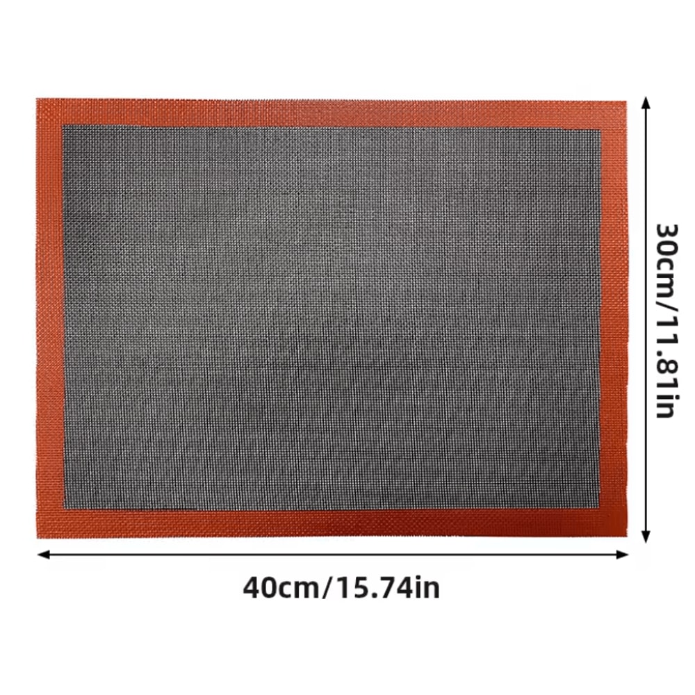 30x40cm Reusable Silicone Baking Mat For Oven And Grill With Breathable Design 1