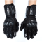 Mens Protective Leather Motorcycle Gloves With Touch Screen Control 2