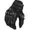 Mens Protective Leather Motorcycle Gloves With Touch Screen Control 0