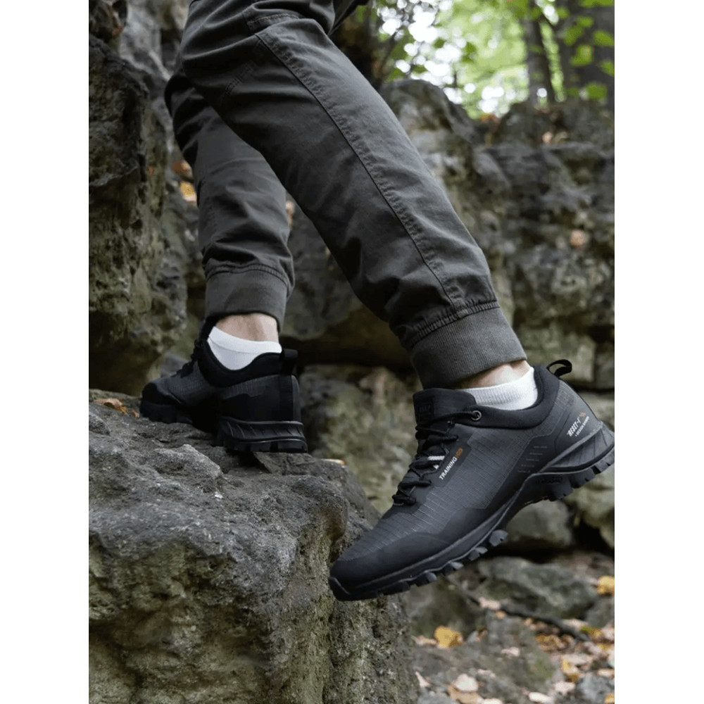 Waterproof Anti Skid Hiking Shoes For Men With Comfortable Outdoor Design 0