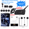 EJEAS V6 Pro Bluetooth Motorcycle Intercom Headset For Helmet Communication 5