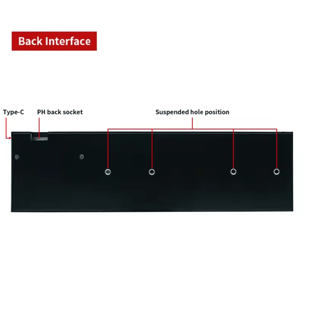 88 Inch Type C Secondary Screen For Real Time CPU GPU RAM Monitoring 5