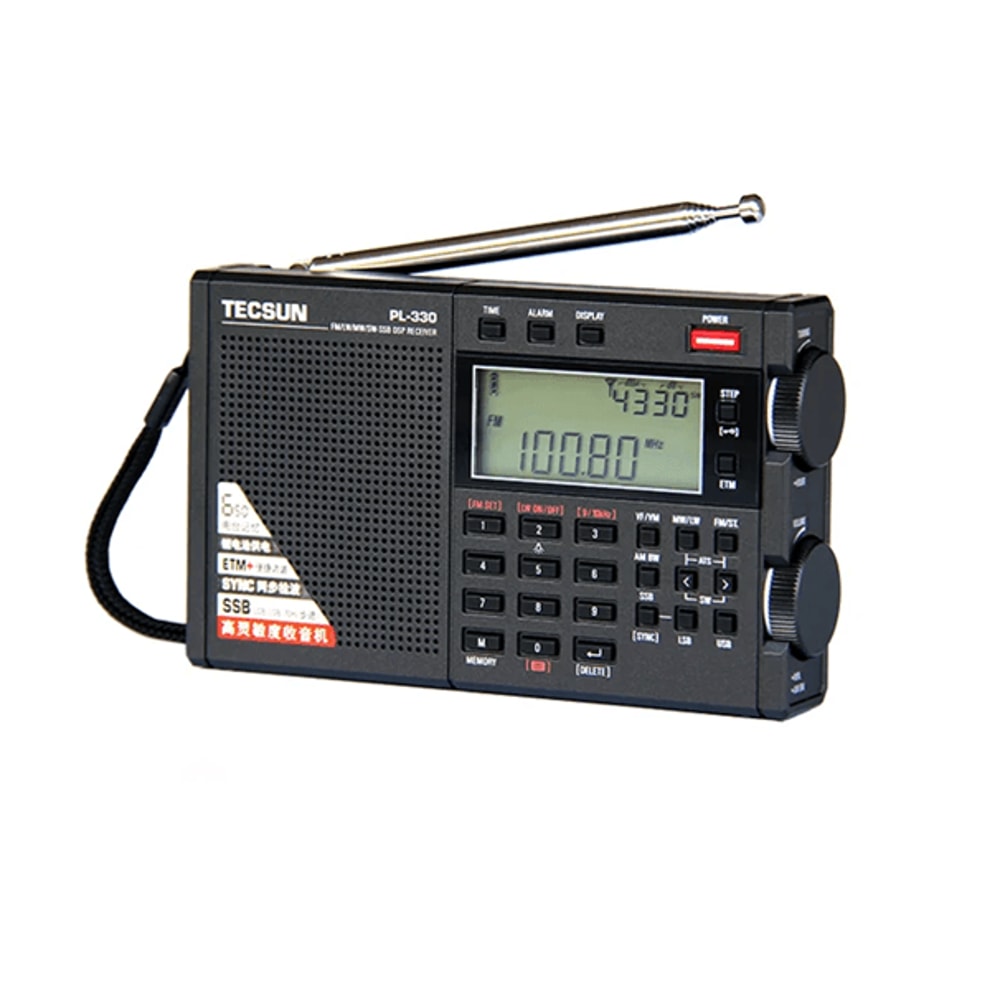 Tecsun PL330 Portable Full Band Radio With SSB And DSP For AM FM SW LW Listening 0