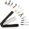 Portable Diamond Knife Sharpener With Folding Handle For Outdoor Use 2