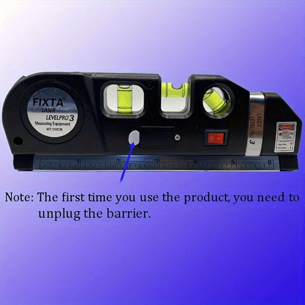 Multipurpose Laser Level Line Tool With Tape Measure And Cross Line For DIY And Home Projects 3