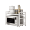 Expandable Microwave Shelf Organizer Adjustable Rust Proof Countertop Storage Rack 7