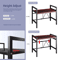 Expandable Microwave Shelf Organizer Adjustable Rust Proof Countertop Storage Rack 5