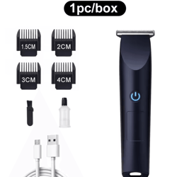 precisionpro cordless hair and beard trimmer usb rechargeable adjustable blades