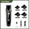 PrecisionPro Cordless Hair And Beard Trimmer USB Rechargeable Adjustable Blades 4