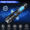 High Power Rechargeable Tactical Flashlight With Telescopic Zoom For Camping And Outdoor Use 0